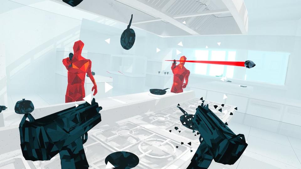 Best VR games – SuperHot VR (Superhot Team)