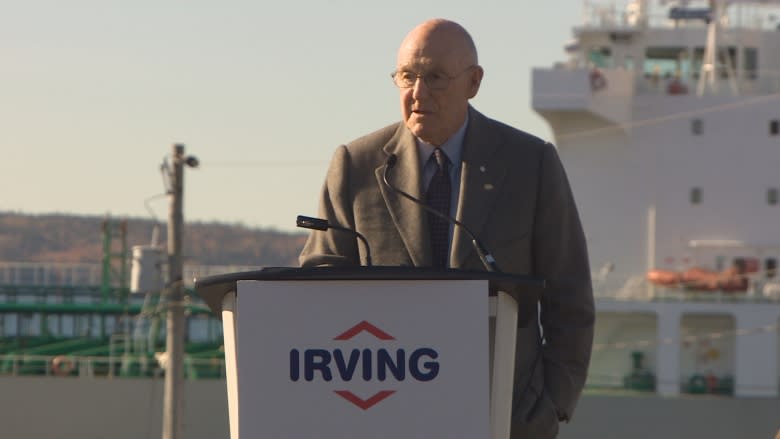 Irving's Halifax marine terminal opens with plug for Energy East