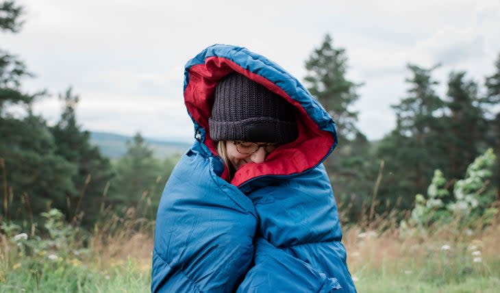 <span class="article__caption">They keys to winter camping and hygge lie in staying warm. </span> (Photo: Cavan Images/Cavan via Getty Images)