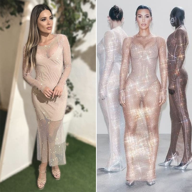 El look más Kardashian de Lorena Gómez