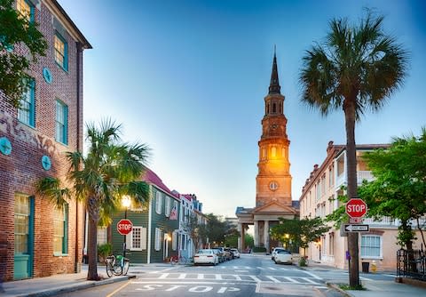 "You can’t help but get sucked in to the old-world charm of Charleston" - Credit: getty