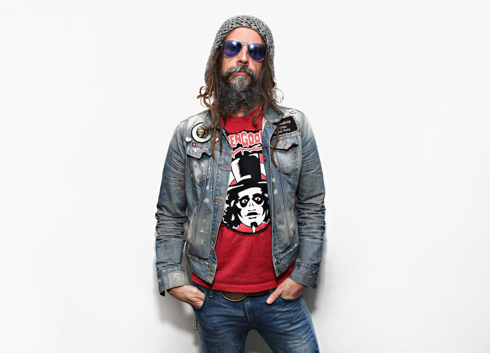 Rob Zombie guest starred on 'Raw' to <a href="https://www.youtube.com/watch?v=yU--CLJfd3Y" rel="nofollow noopener" target="_blank" data-ylk="slk:reveal the Money in the Bank competitors;elm:context_link;itc:0;sec:content-canvas" class="link ">reveal the Money in the Bank competitors</a> on June 28, 2010.