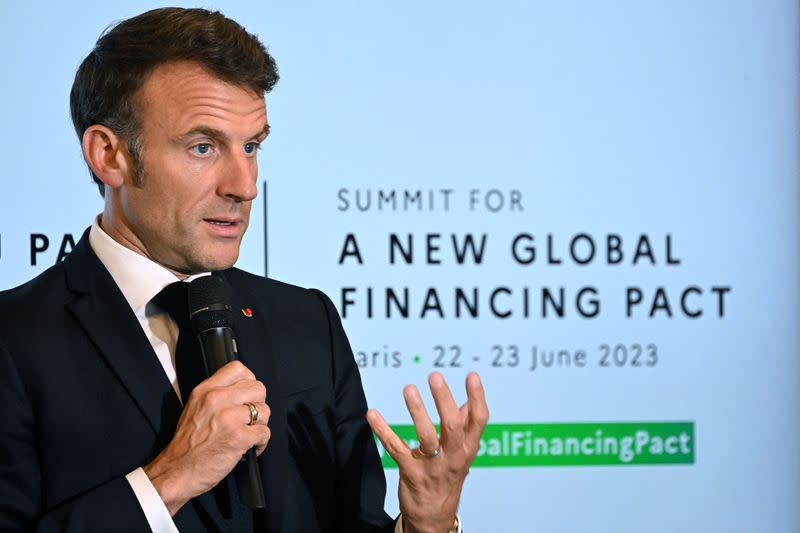 New Global Financial Pact Summit in Paris