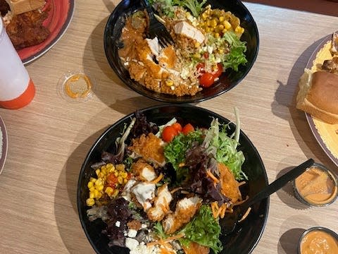 Campero salad and bowl