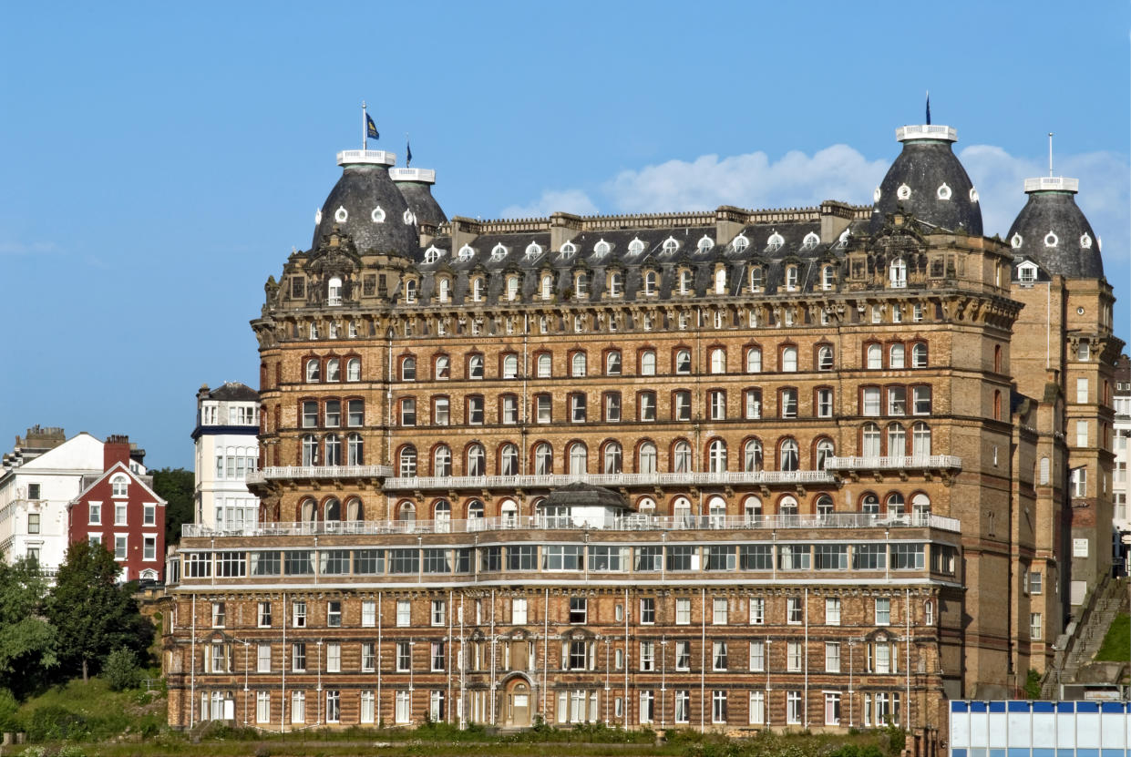 The Grand Hotel is a large hotel in Scarborough, England