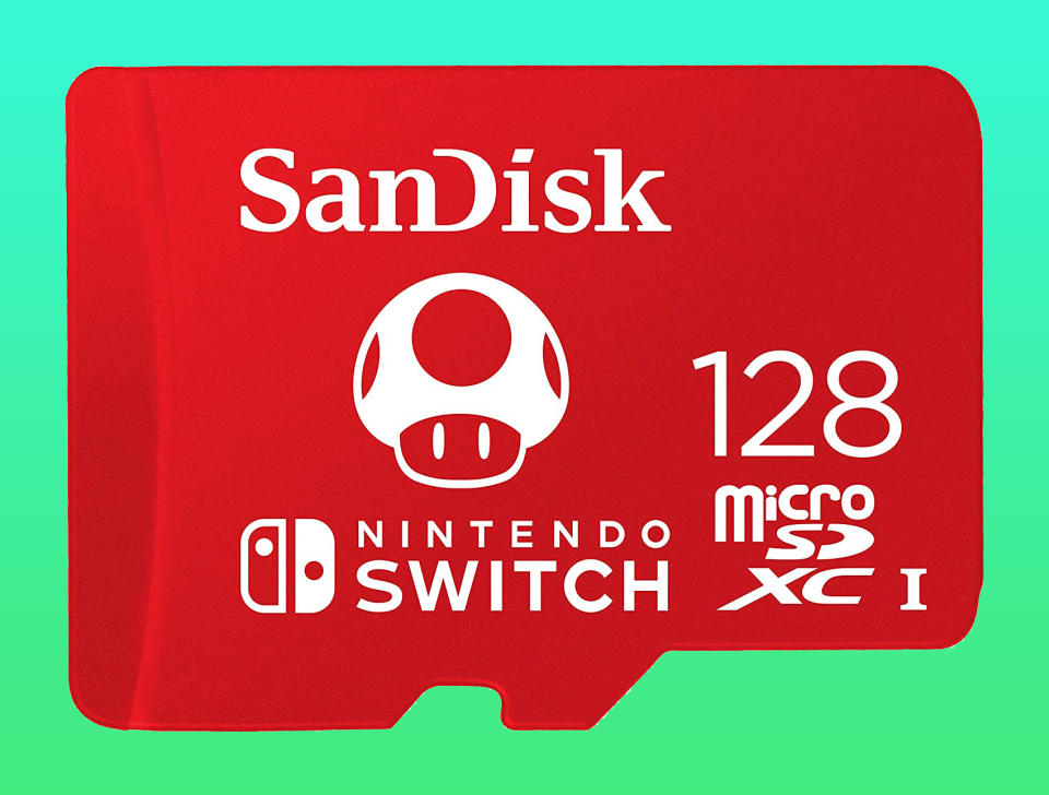 SanDisk 128GB microSDXC-Card, Licensed for Nintendo-Switch