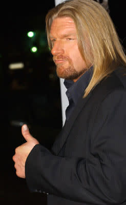 Paul "HHH" Levesque at the Hollywood premiere of New Line Cinema's Blade: Trinity