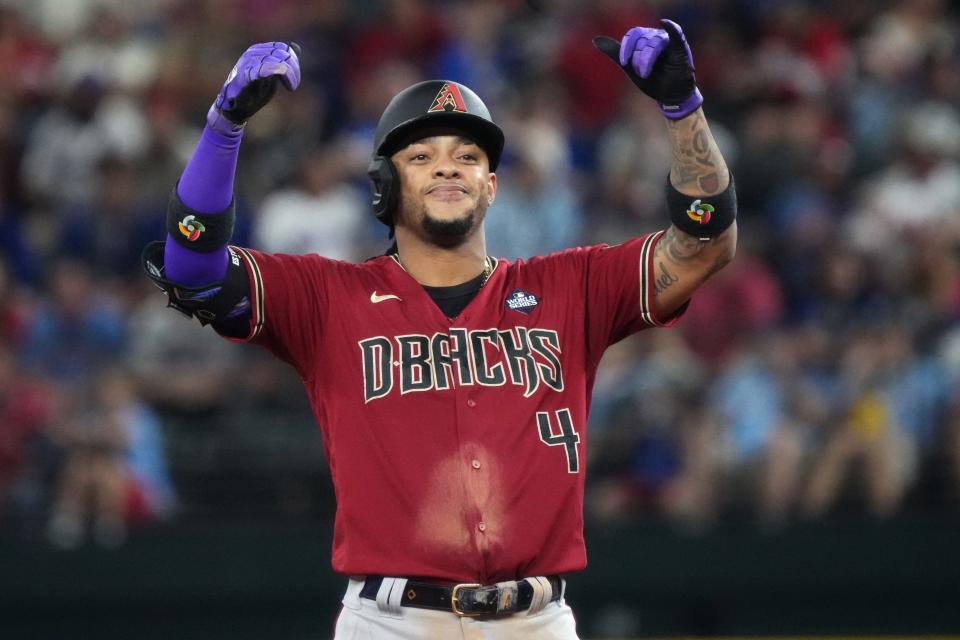 Ketel Marte makes DBacks playoff history in Game 1 of WS, on verge of