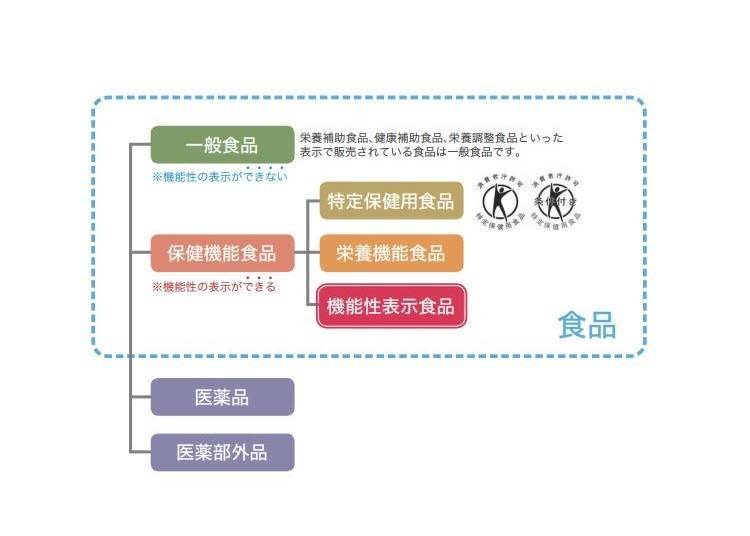 出處：日本消費者廳的「『機能性表示食品』って何？」