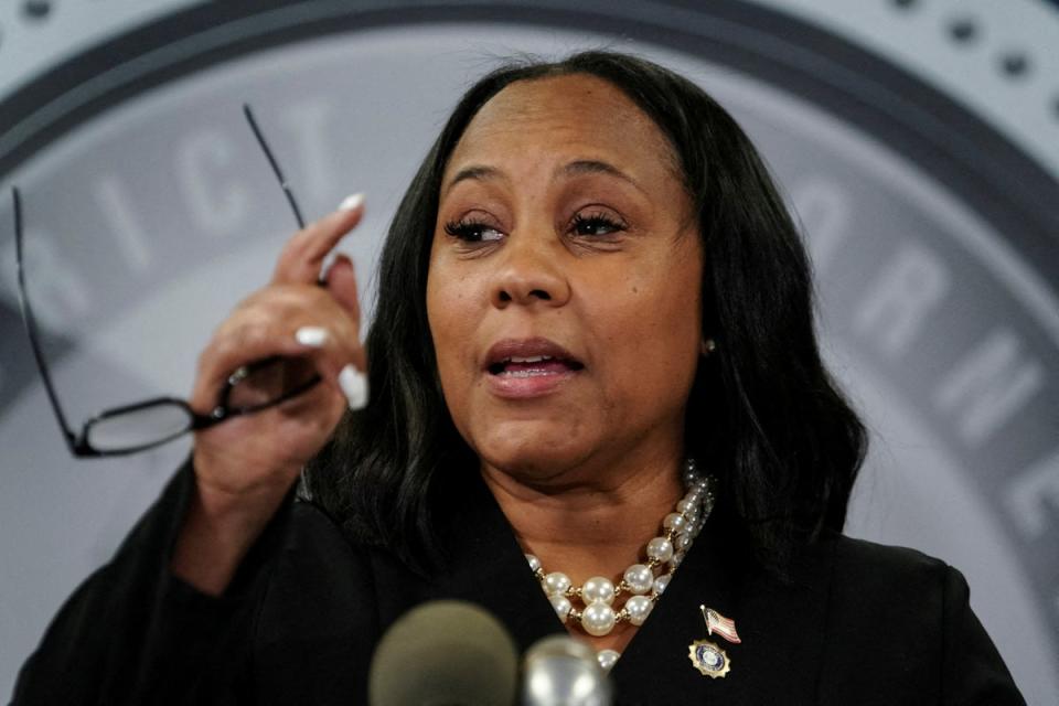 Fulton County District Attorney Fani Willis (REUTERS)