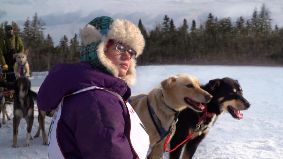 Kelsey Beaber is one of the youngest female competitors in the annual CopperDog 150, a sled dog race out of Calumet, Mich. She and other women racers are the focus of the new documentary "Musher."