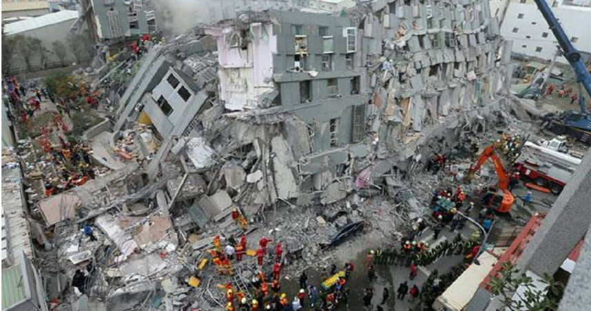維冠金龍大樓倒塌事件，釀115死的悲劇。（圖／報系資料照）
