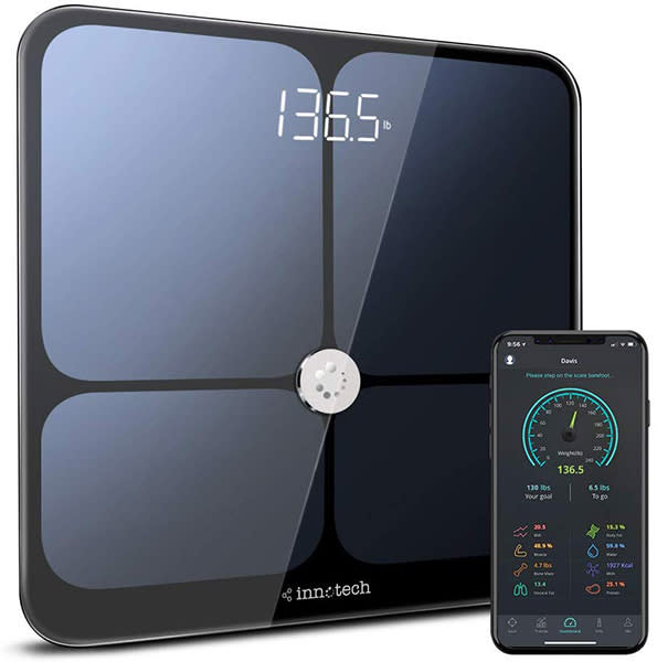 Innotech Smart Bluetooth Body Fat Scale. (Photo: Amazon)