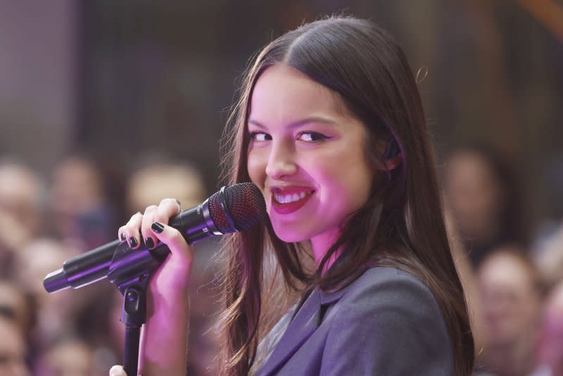 Olivia Rodrigo performs on "Today" in September. File Photo by John Angelillo/UPI