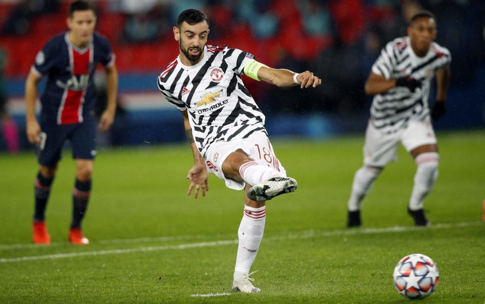 Bruno Fernandes scores with a retaken penalty - SHUTTERSTOCK