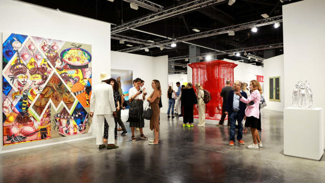 LV Exhibits Fine Artists at Art Basel Miami