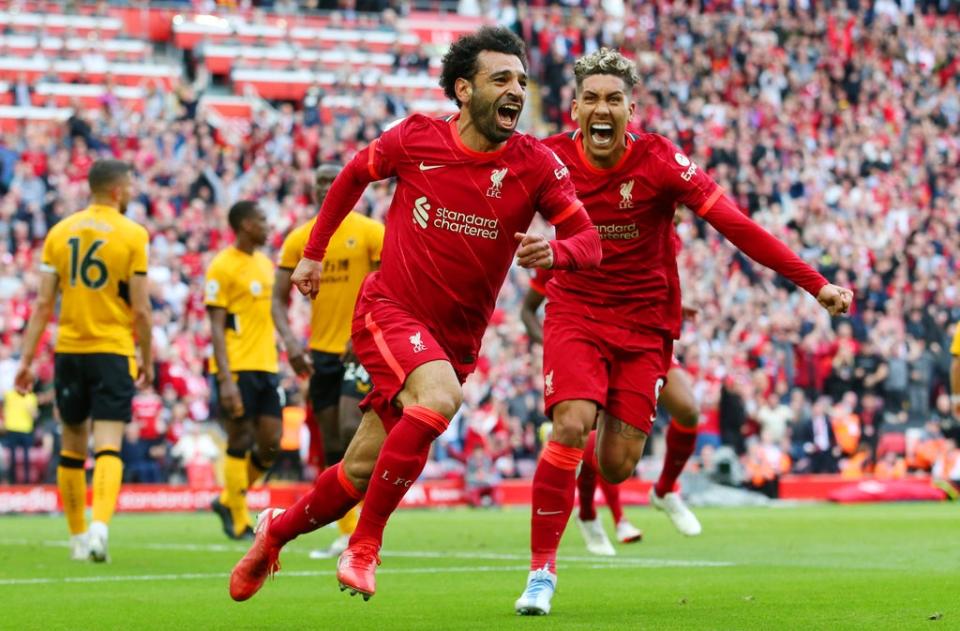 Salah came off the bench to score and share the Golden Boot (Getty Images)