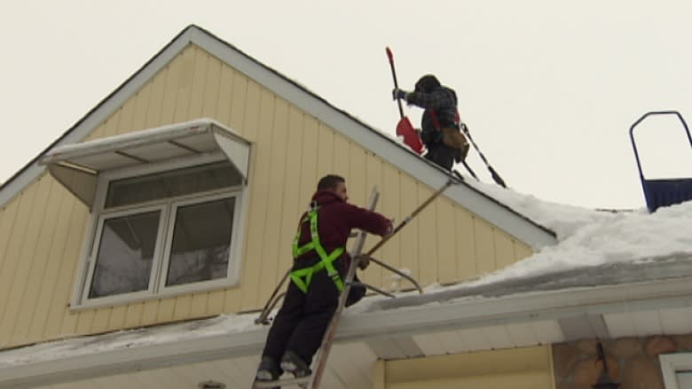 Spring melt makes DIY roof-clearing a risky manoeuvre