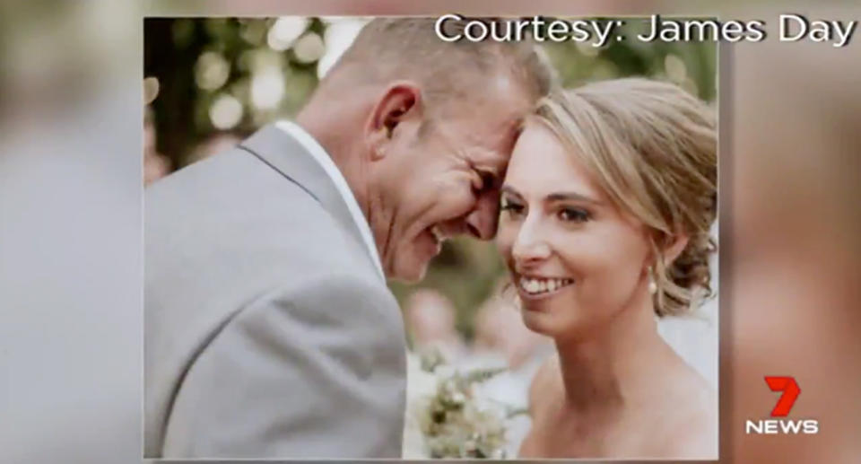 A blind Melbourne bride has asked her guests at her Sunshine Coast to wear blindfolds at her wedding.