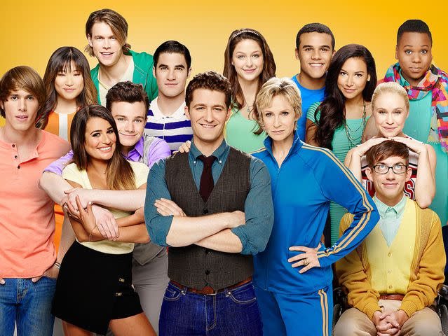 FOX Image Collection via Getty "Glee" season five cast photo