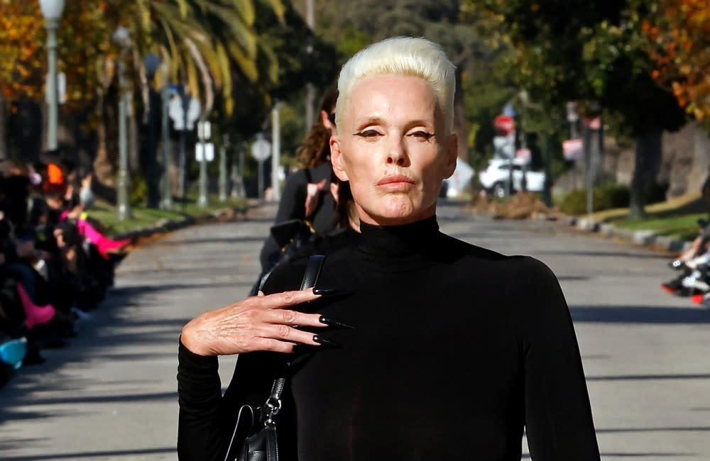 Brigitte Nielsen is thrilled to see older women in the modelling industry credit:Bang Showbiz