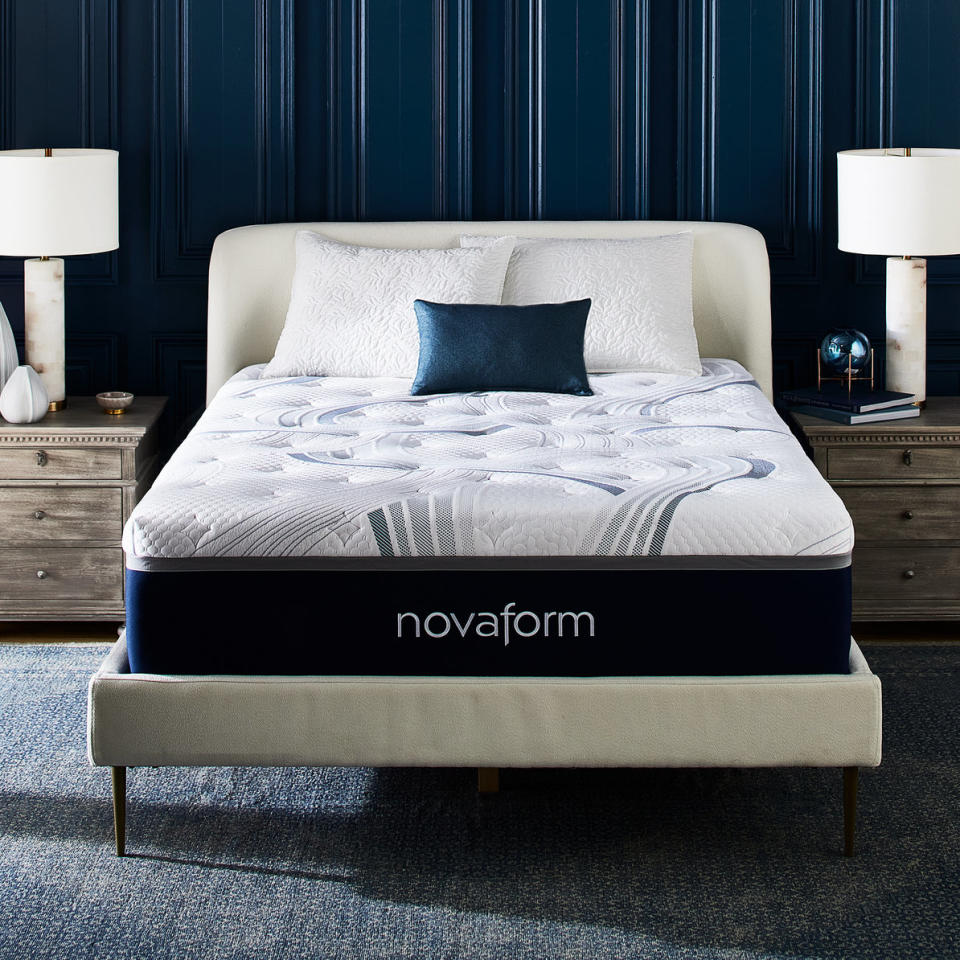 <p><a href="https://novaformcomfort.com/products/copy-of-comfortgrande%E2%84%A2-plus-14-gel-memory-foam-mattress" rel="nofollow noopener" target="_blank" data-ylk="slk:Shop Now;elm:context_link;itc:0;sec:content-canvas" class="link ">Shop Now</a></p><p>Advanced 14” Gel Memory Foam Mattress</p><p>novaformcomfort.com</p><p>$399.99</p>