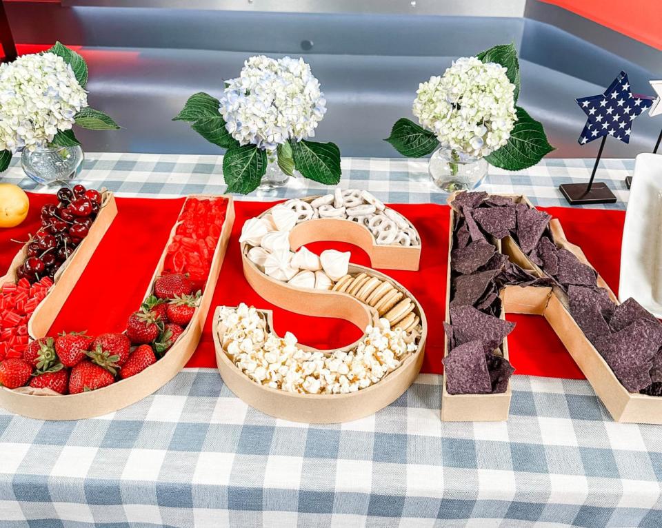 Photo: DIY USA Snack Board for the Fourth of July. (Maria Provenzano)
