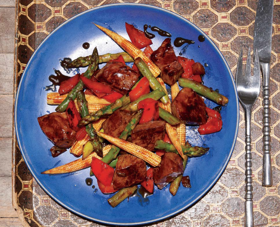 Bell Pepper Beef Stir-Fry