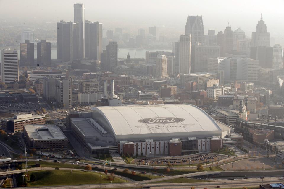 Ford Field, Detroit, Wednesday, Nov. 2, 2005.