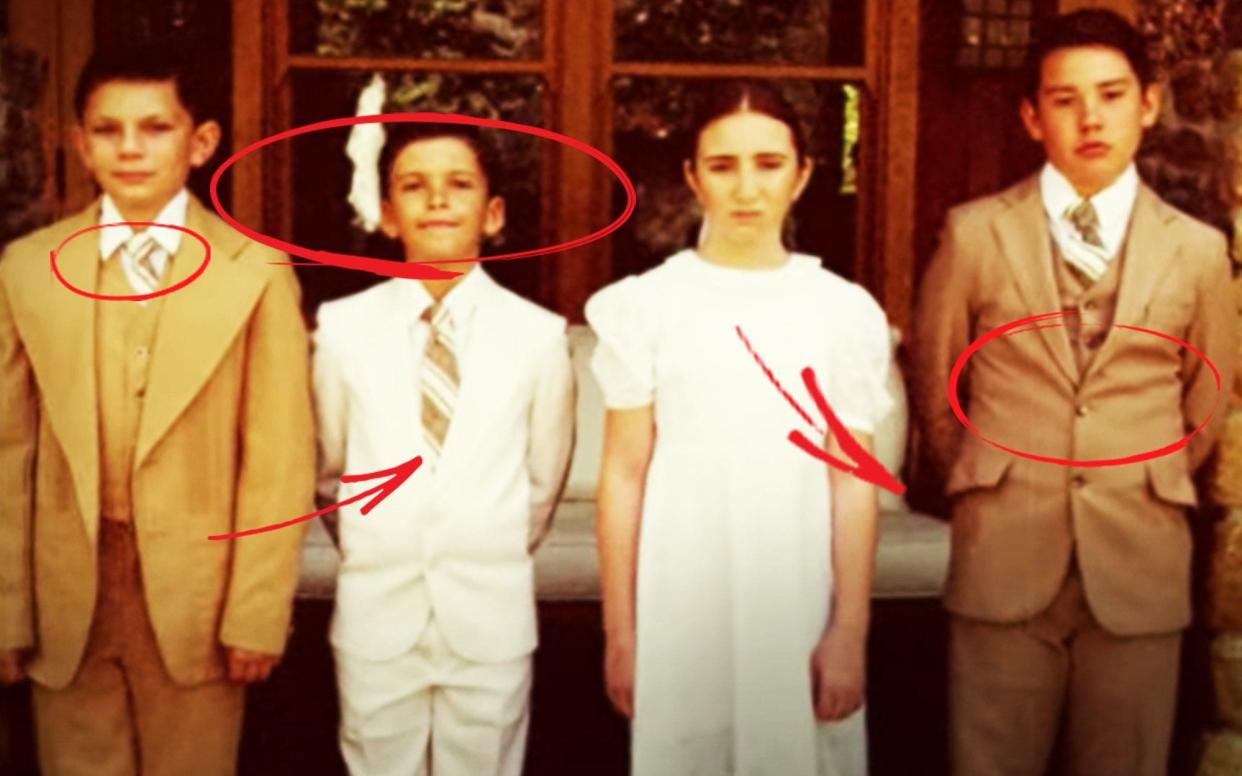 Detail-rich: the Roy family, as seen in the Succession opening credits - HBO