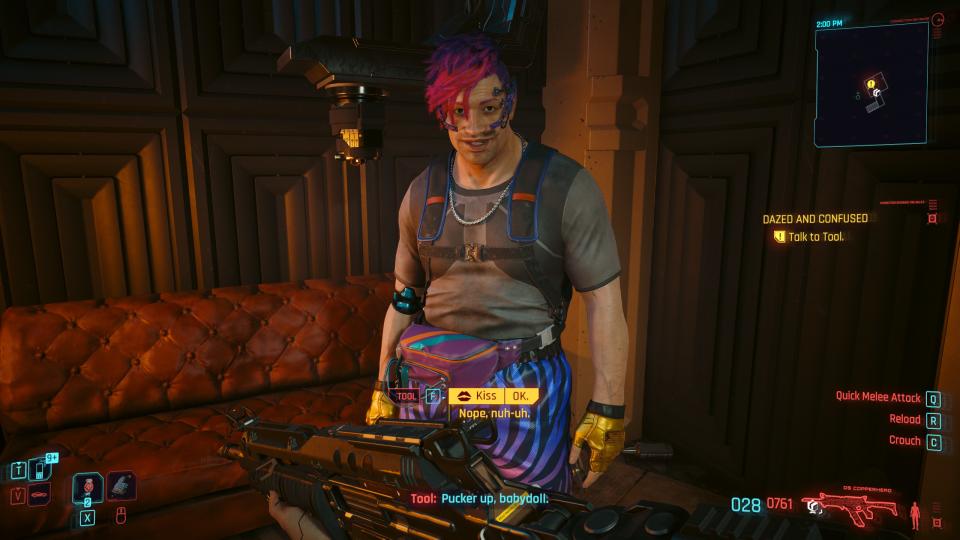 Cyberpunk 2077 dazed and confused