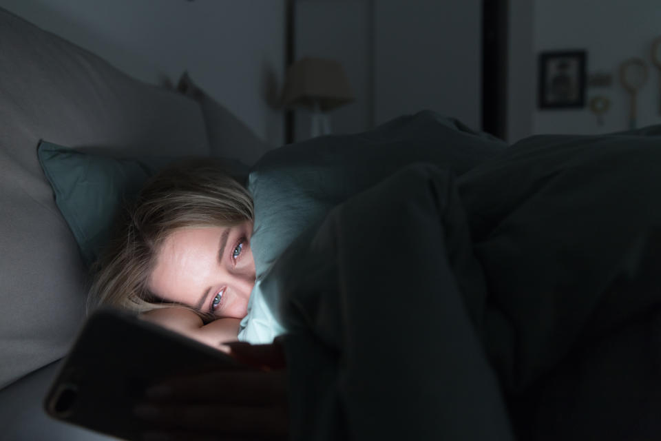 Melatonin can be used a short-term aid for sleep. (Image via Getty Images)