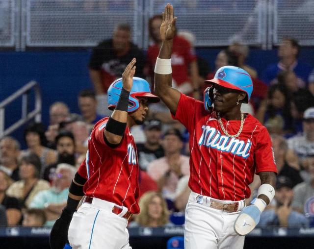 Miami Marlins' Edward Cabrera strikes out 12 in win vs Cubs