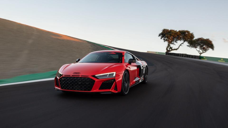 Audi R8 Final Lap: Driving the Mid-Engine Legend Into the Sunset at Laguna Seca photo