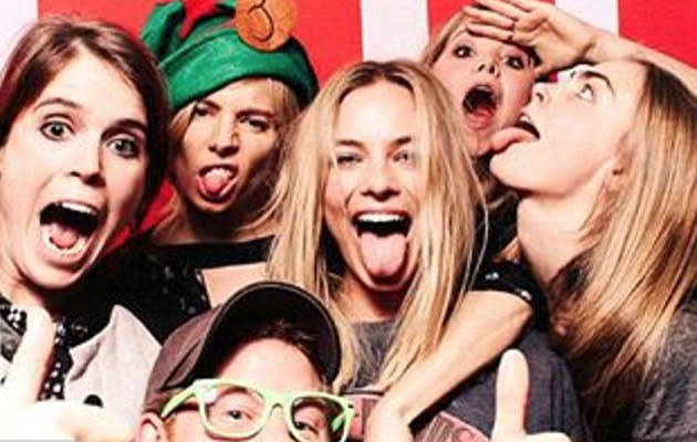 Harry and Margot were pictured partying together earlier this year.