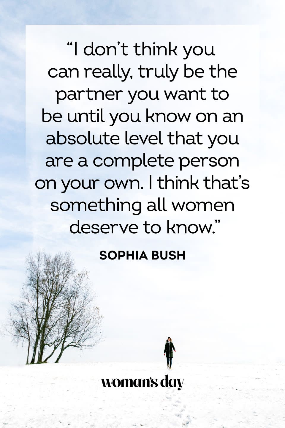 being single quotes sophia bush