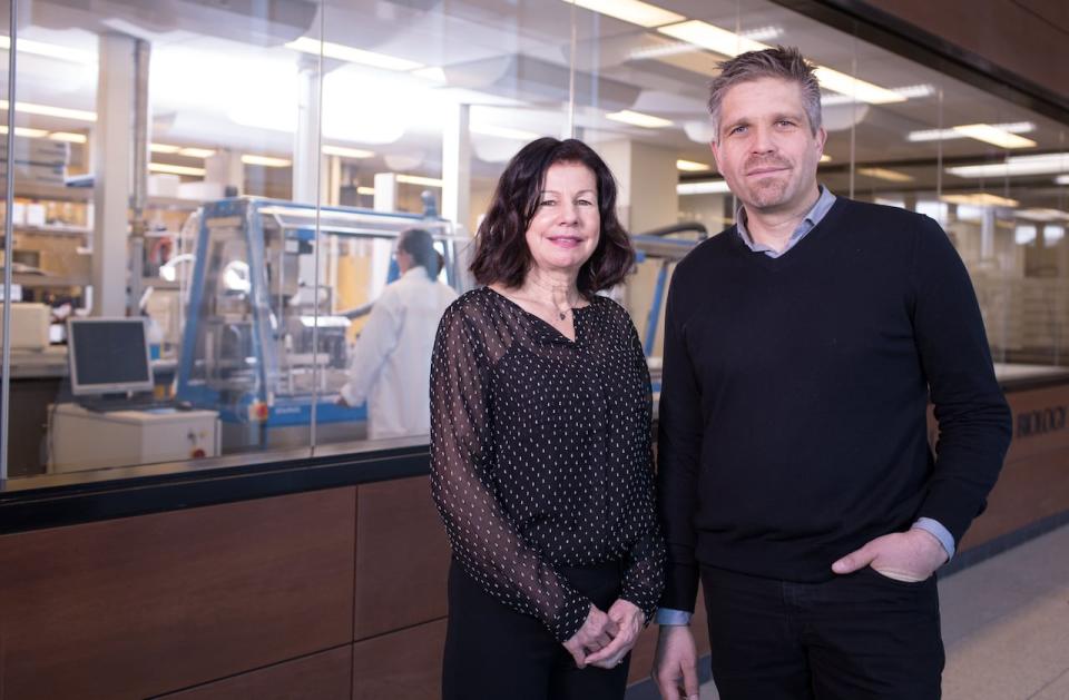 Researcher Debi Poinar (left), pictured with husband and biologist Hendrik Poinar, said their research found a lot of Clostridium botulinum in Pablo Neruda's body. This bacterium attacks the body's nerves.