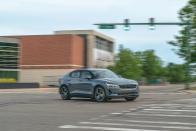 <p>The Polestar 2 is the first fully electric vehicle from Volvo's former high-performance division.</p>