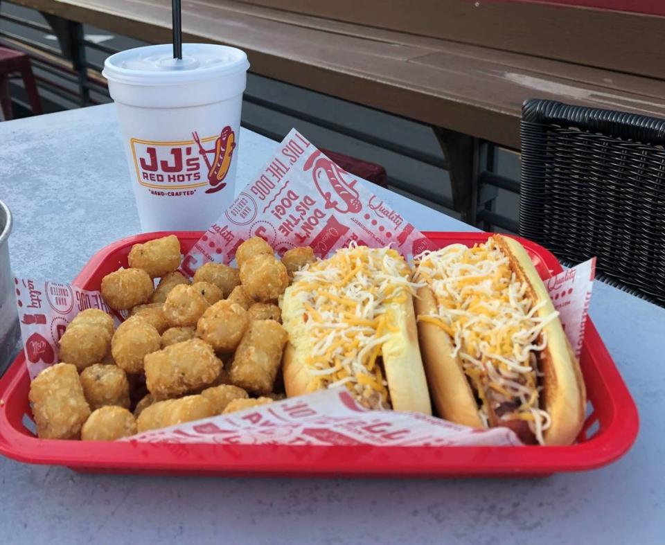 Head to JJ’s Red Hots for the ultimate comfort food.