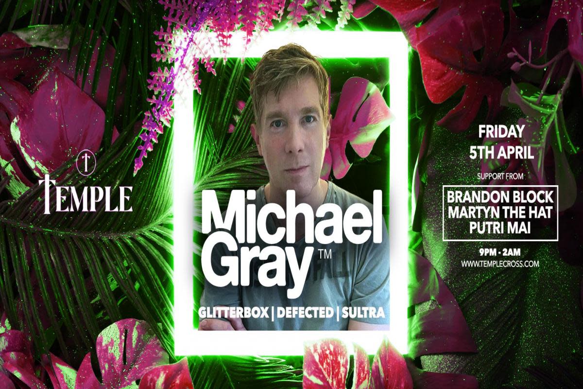 Michael Gray is performing at Temple <i>(Image: PR)</i>