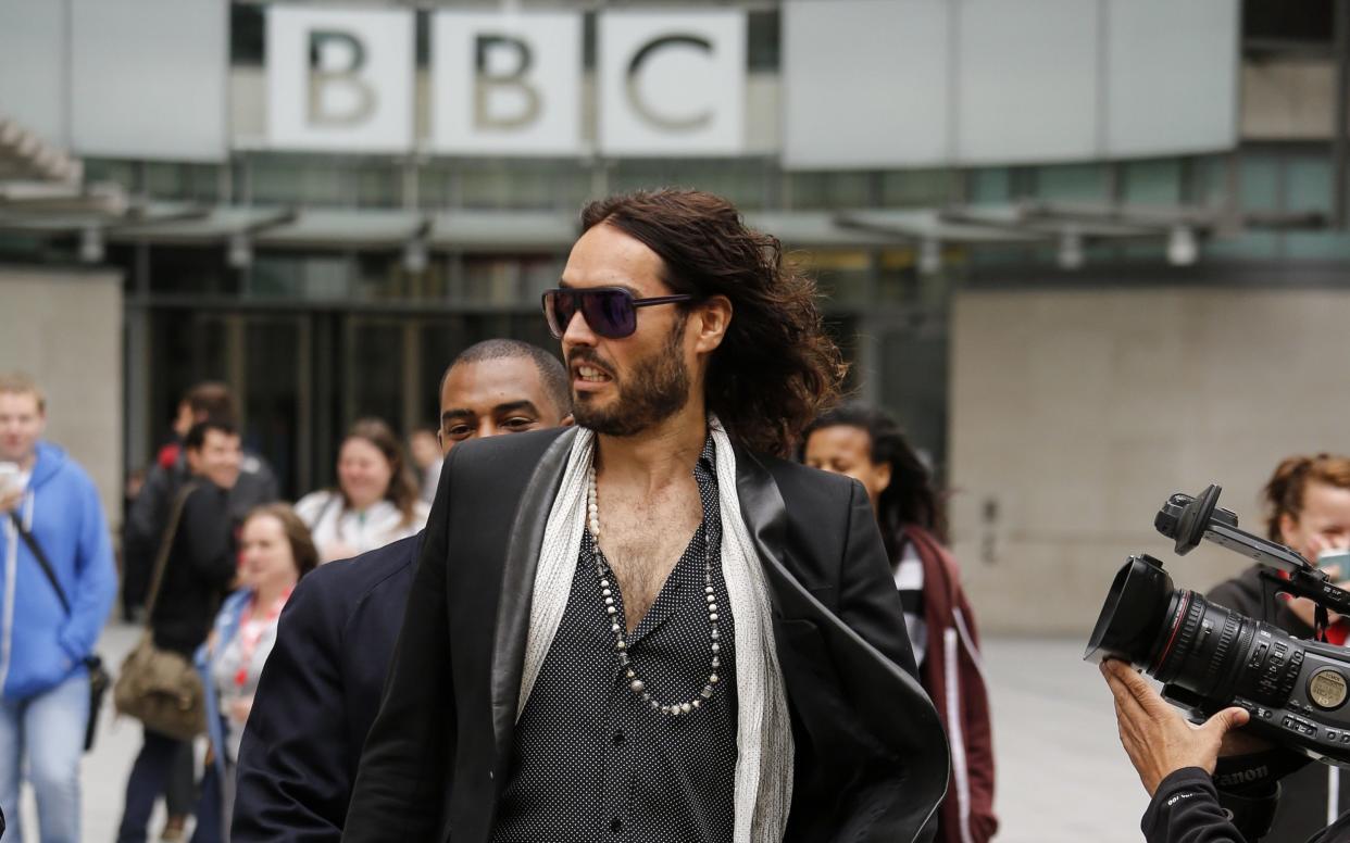 Russell Brand reportedly said to the alleged victim 'you go wherever you need to' in the BBC car