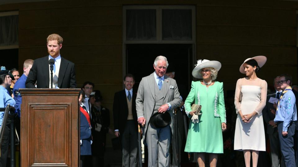 Camilla and Prince Charles - Prince Harry and Meghan Markle