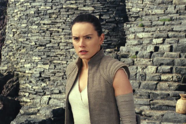 <p>ILM/2017 Lucasfilm Ltd.</p> Daisy Ridley in 'Star Wars: Episode VIII — The Last Jedi'