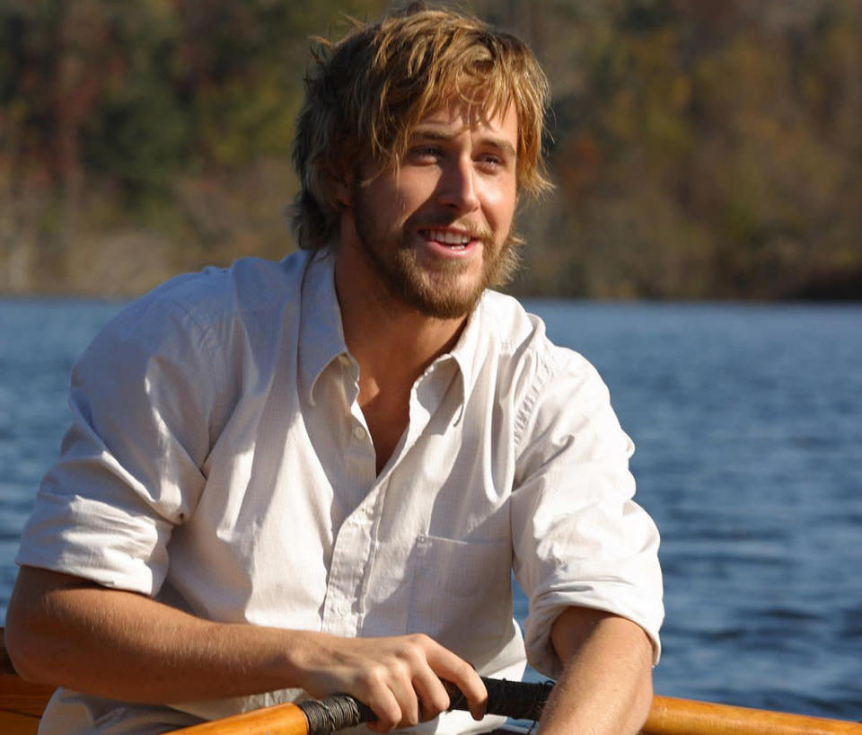 Ryan Gosling in “The Notebook”