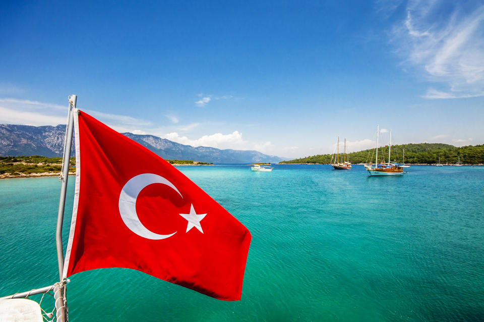 Touristen von hartem Lockdown in Türkei ausgenommen. (Symbolbild: Getty)