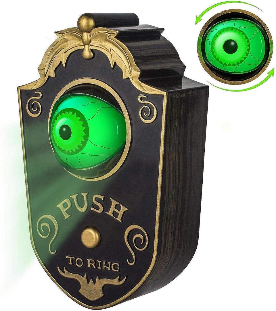 doorbell with glow in the dark eye