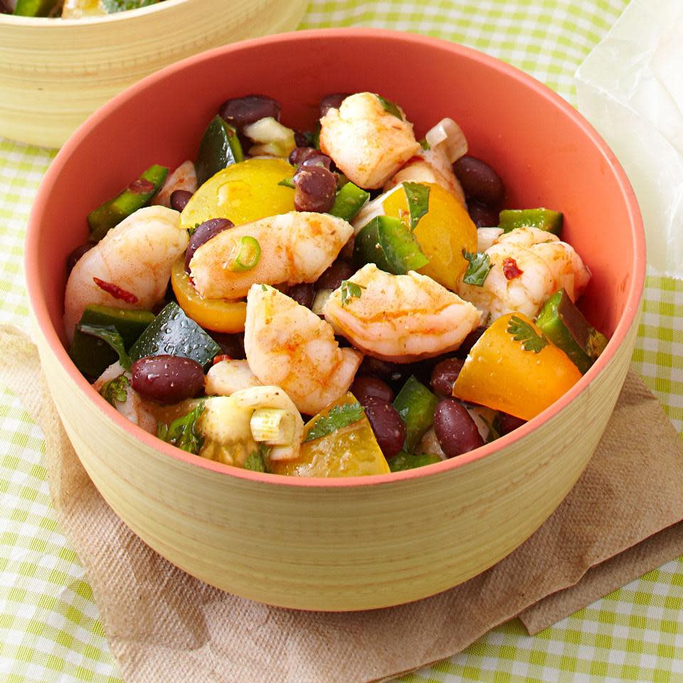 Zesty Shrimp & Black Bean Salad