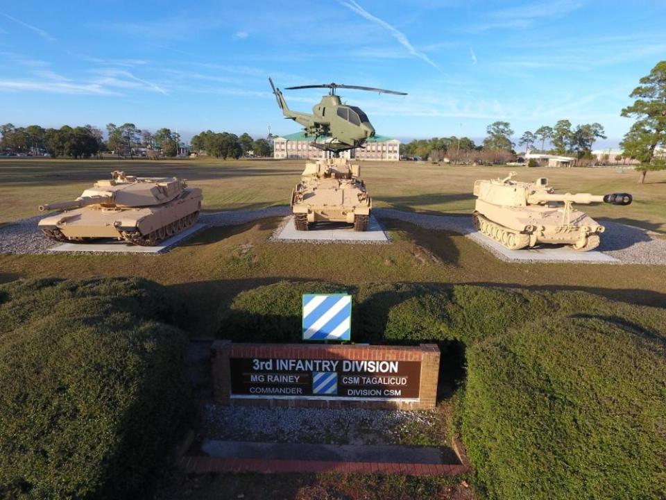 3rd Infantry Division headquarters at Fort Stewart, Georgia, January 6, 2017. / Credit: U.S. Army photo by Master Sgt. Erick Ritterby