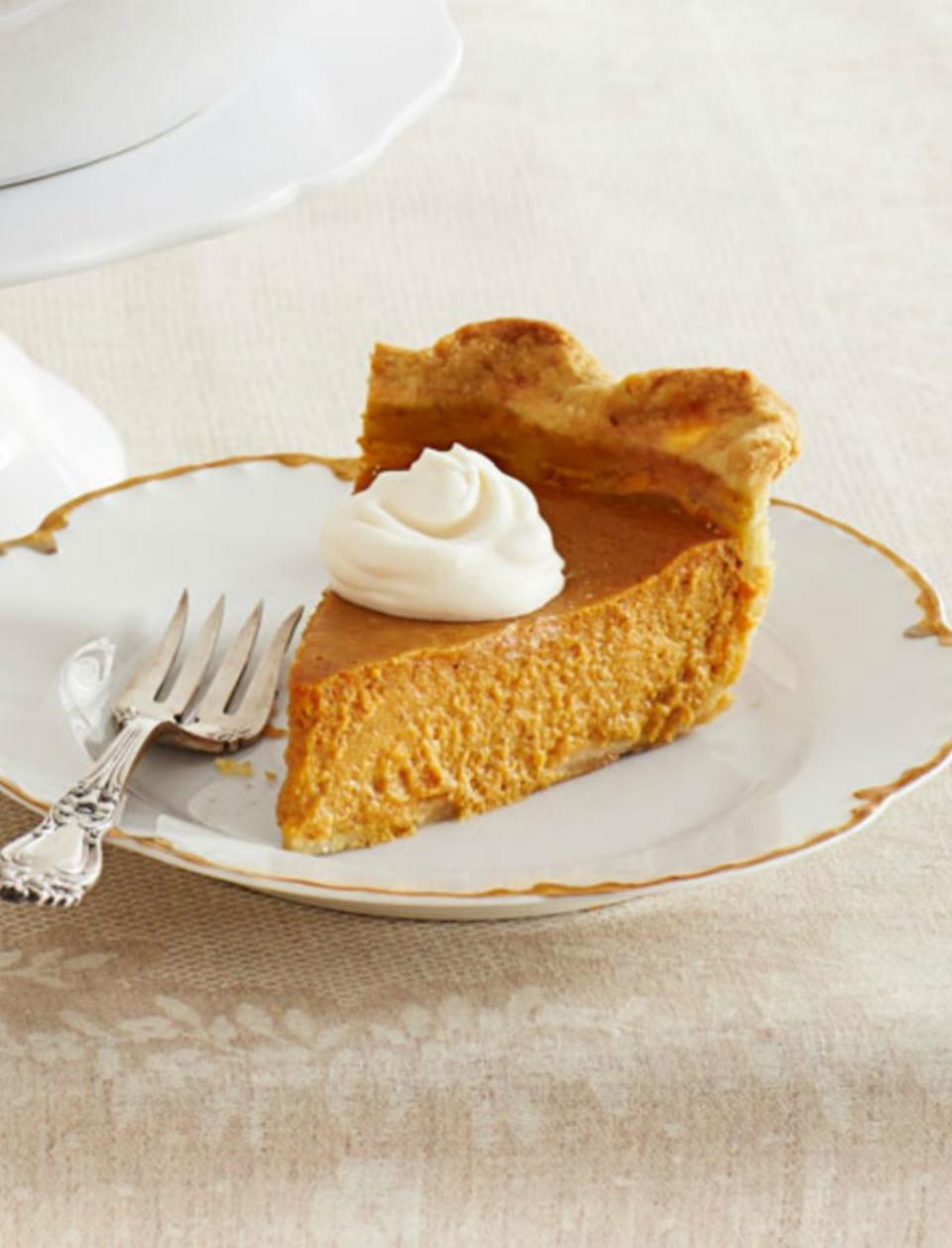 Ultimate Pumpkin Pie with Rum Whipped Cream