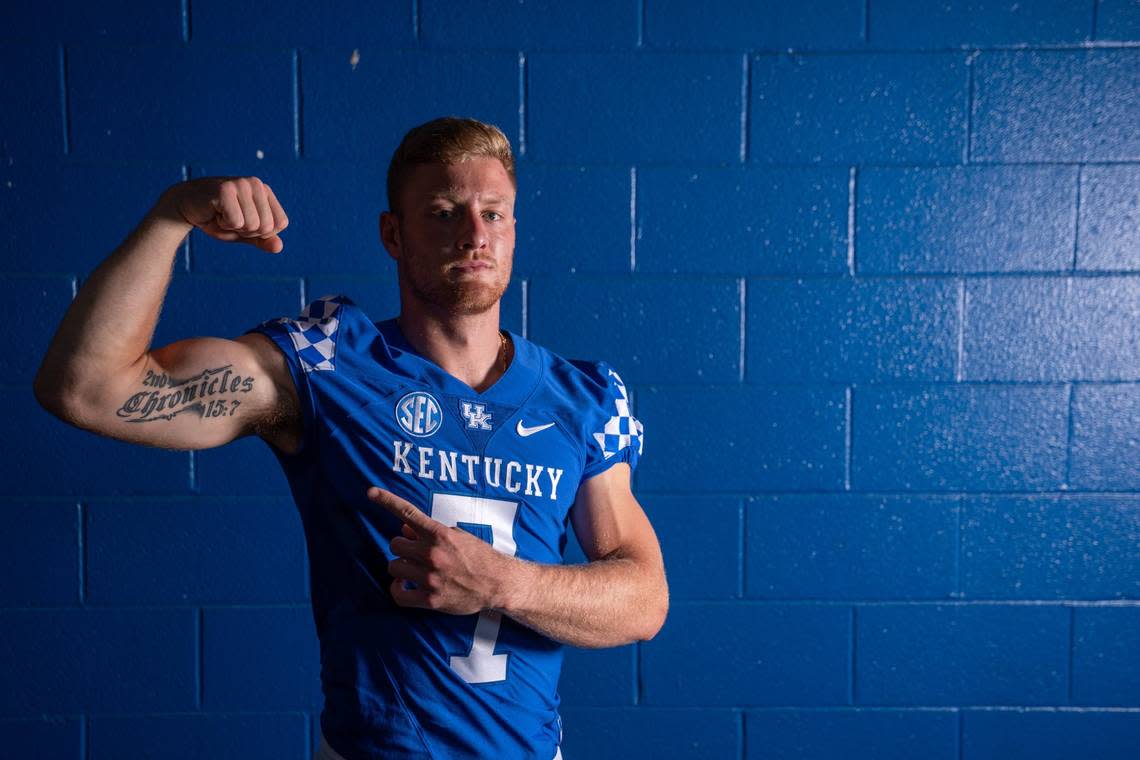 The newest name, image and likeness deal for UK quarterback Will Levis is with Ale-8-One.